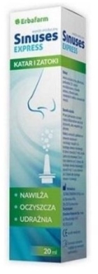 ERBAFARM Sinuses Express spray do nosa 20ml