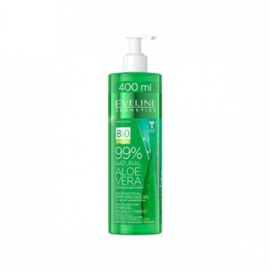 EVELINE 99% NATURAL Aloe Vera Multifunkcyjny hydrożel do twarzy i ciała 400 ml