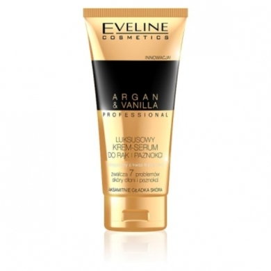 EVELINE ARGAN & VANILLA Luksusowy Krem - Serum do rąk 100 ml