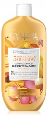 EVELINE BOTANIC EXPERT 5 Olejków ultraodżywczy olejek w balsamie do ciała 350 ml