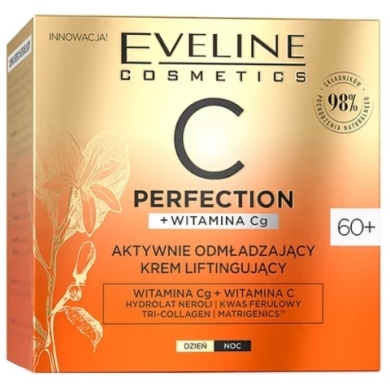 EVELINE C-PERFECTION Aktywnie Odmładzający Krem liftingujący 60+ 50 ml