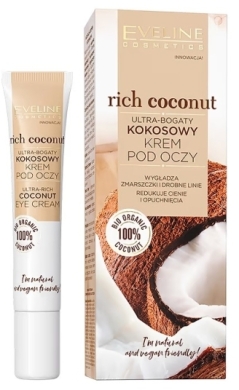EVELINE COSMETICS COCONUT Ultra-bogaty kokosowy krem pod oczy 20ml
