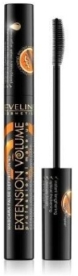 EVELINE COSMETICS EXTENSION VOLUME Tusz do rzęs wydłużający pielęgnujący 10 ml