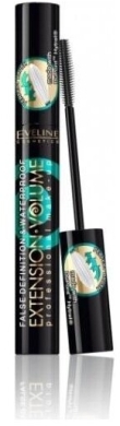 EVELINE COSMETICS EXTENSION VOLUME Wodoodporny tusz do rzęs 10 ml