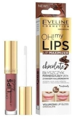 EVELINE COSMETICS OH! MY LIPS Błyszczyk powiększający usta czekolada 4,5 ml