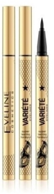 EVELINE COSMETICS VARIETE Wodoodporny Eyeliner w pisaku czarny