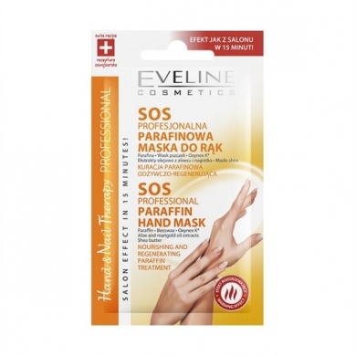 EVELINE HAND & NAIL THERAPY PROFESSIONAL SOS Parafinowa Maska do rąk 7 ml
