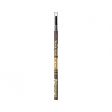 EVELINE MICRO PRECISE BROW PENCIL Ultraprecyzyjna Kredka do brwi 01 Taupe