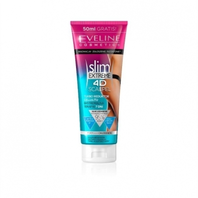 EVELINE SLIM EXTREME 4D SCALPEL Skoncentrowany Turbo Reduktor cellulitu 250 ml