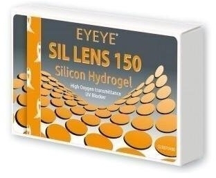 EYEYE SIL LENS 150 Silicon Hydrogel soczewki miesięczne -4,50  6 sztuk