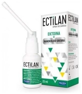 Ectilan spray do gardła 20 ml