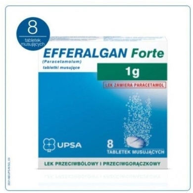 Efferalgan Forte 8 tabletek musujących