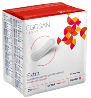 Egosan Lady Extra Podpaski na nietrzymanie moczu 20 sztuk