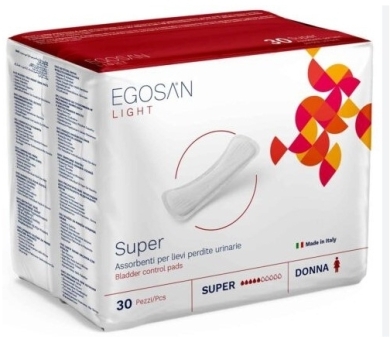 Egosan Light Podpaski na nietrzymanie moczu 30 sztuk