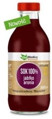 EkaMedica Jabłko aronia sok 300 ml