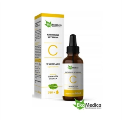 EkaMedica Naturalna witamina C krople 50 ml