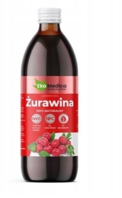 EkaMedica Żurawina NFC płyn 500 ml