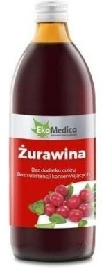 EkaMedica Żurawina sok 500 ml