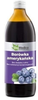 Ekamedica Borówka Amerykańska 500 ml