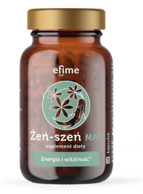 Ekamedica EFIME Żeń-szeń 60 kapsułek