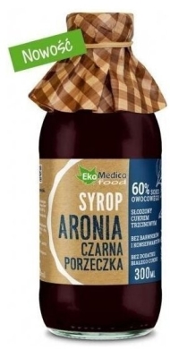 Ekamedica Syrop aronia czarna porzeczka 300 ml
