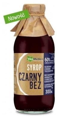 Ekamedica Syrop czarny bez 300 ml