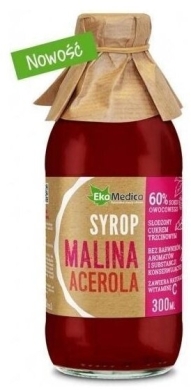 Ekamedica Syrop malina acerola 300 ml