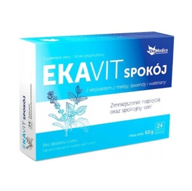 Ekavit Spokój 24 pastylki do ssania