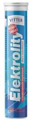 Elektrolity VITTER o smaku owoców tropikalnych 20 tabletek musujących