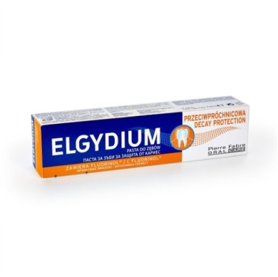 Elgydium Pasta do zębów przeciwpróchnicza z aminofluorkiem 75 ml