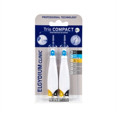 Elgydium clinic trio compact 012 szczoteczki międzyzębowe 2 sztuki