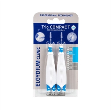 Elgydium clinic trio compact 111 szczoteczki międzyzębowe 2 sztuki