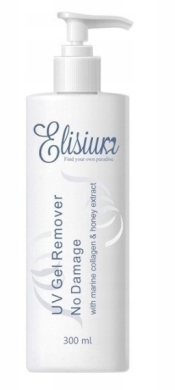 Elisium UV Gel Remover No Damage Płyn do usuwania lakieru hybrydowego 300 ml