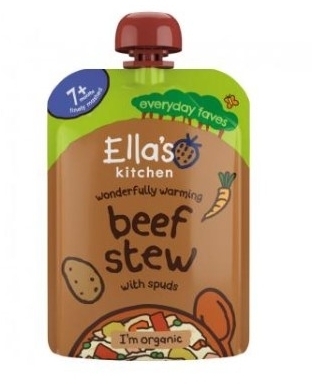 Ella's Kitchen Bio Duszona wołowina z ziemniakami 130 g