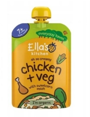 Ella's Kitchen Bio Kurczak pieczony z nadzieniem 130g