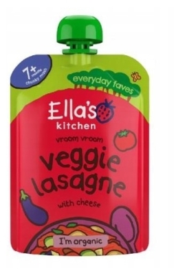 Ella's Kitchen Bio Lasagne warzywne z serem 130 g