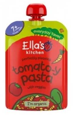 Ella's Kitchen Bio Makaron pomidorowy z warzywami 130 g
