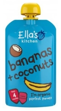 Ella's Kitchen Bio banan i kokos 120g