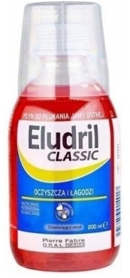 Eludril CLASSIC Płyn do płukania jamy ustnej 200 ml