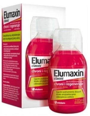 Elumaxin Classic płyn do płukania jamy ustnej 220ml