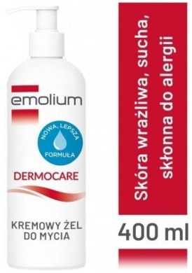 Emolium DERMOCARE Kremowy żel do mycia 400 ml