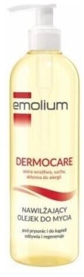 Emolium DERMOCARE nawilżający olejek pod prysznic po 3. miesiącu życia 400ml