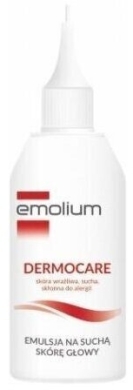 Emolium Dermocare Emulsja na suchą skórę głowy. Nawilża i chroni 100 ml
