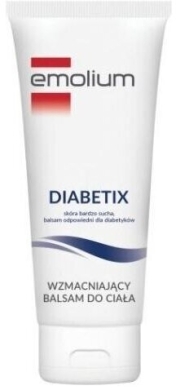 Emolium Diabetix Wzmacniający balsam do bardzo suchej skóry dla diabetyków 200 ml