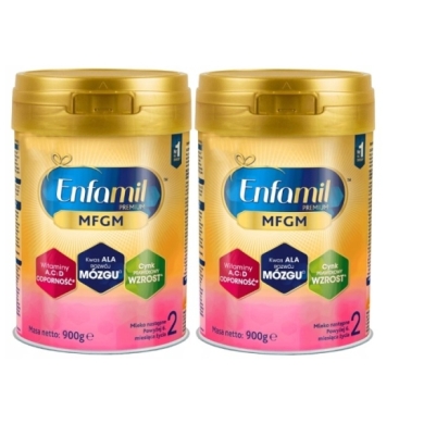 Enfamil Premium MFGM 2 900 g Wielopak x2