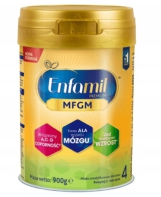 Enfamil Premium MFGM 4 Mleko modyfikowane 900 g