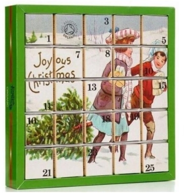 English Tea Bio Joyous Herbata Kalendarz Adwent 25 piramidek