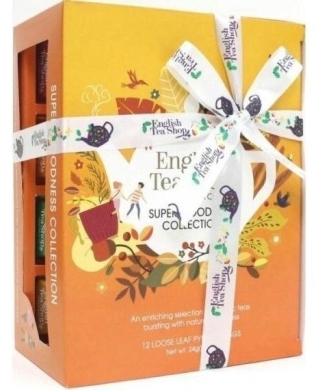 English Tea Super Goodness Collection Herbata 12 piramidek
