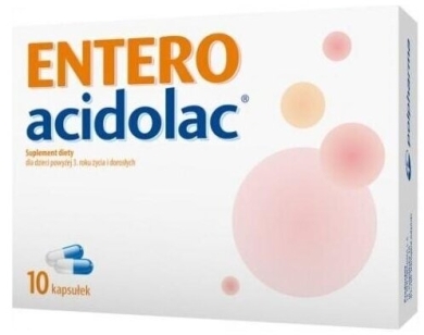 Entero Acidolac 10 kapsułek