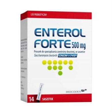 Enterol Forte 500 mg 14 saszetek